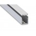 SLIMLINE 15 FL - ALUMINIUM PROFIEL VOOR LEDSTRIP - HIGH EFFICIENCY - ZILVER - PREMIUM KWALITEIT