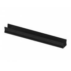 Slimline 15 mm - geanodiseerd in zwart - aluminium led profiel - 3 m