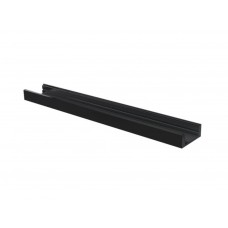 SLIMLINE 7 mm - PROFIEL VOOR LEDSTRIP - 2 m - ZWART