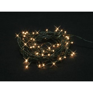 Burstlight LED - 20 m - 220 leds - wit - groene kabel - 44 V