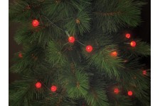 Cherry Light LED - 12 m - 120 rode lampjes - groene draad - 24 V Cherry Light LED - 12 m - 120 rode lampjes - groene draad - 24 V