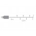 Cherry Light LED - 12 m - 120 rode lampjes - groene draad - 24 V