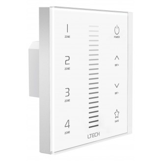 MULTI-ZONE SYSTEEM - TOUCHPANEL LED-DIMMER - 1 KANAAL - DMX / RF - 4 ZONES