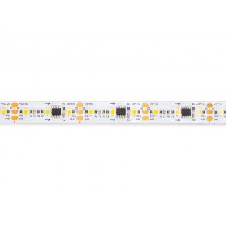 Flexibele digitale LED strip - wit 3000K - 84 LED's/m - 84 pixels/m - 5 m - 12V - IP20 - CRI90