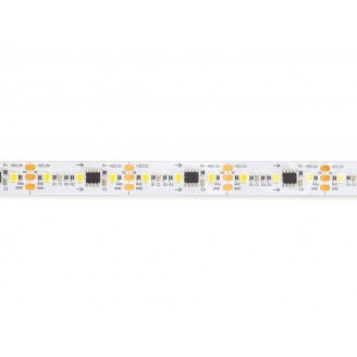 Flexibele digitale LED strip - wit 4000K - 84 LED's/m - 84 pixels/m - 5 m - 12V - IP20 - CRI90