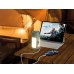Oplaadbare camping vouwlamp met Bluetooth speaker (incl. USB powerbank)
