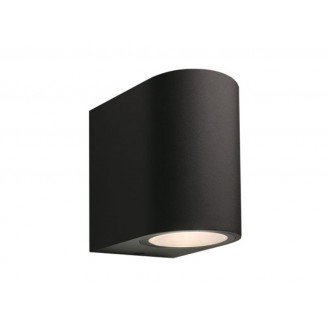 Garden Lights - Gilvus zwart - wandlamp - 12V - 310lm - 4W - 3000K