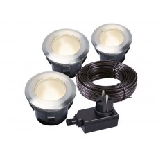 Garden Lights - Larch set - inbouw spot - 12V - 30lm - 1W - 3000K