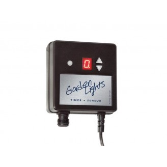 GARDEN LIGHTS - SCHEMERSENSOR MET TIJDSCHAKELAAR - 12 V - max. 150 W