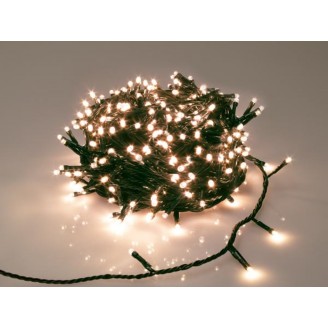Immensity Light LED - Geanimeerd - 60 m - 900 arizona witte lampen - groene draad - modulator - 31 V