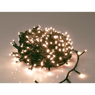 Immensity Light LED - Steady - 40 m - 600 arizona witte lampen - groene draad - 31 V