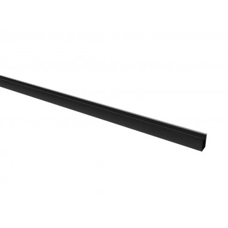 Zwart aluminium profiel voor E24F153W27 - E24F153W30 - E24F153W40 - 2m