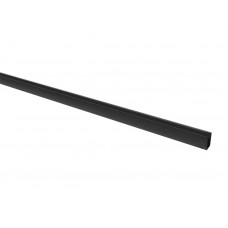 Zwart aluminium profiel voor E24F183RGB LED-strip - 2m
