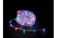 Microlight LED - 6 m - 120 leds - veelkleurig - transparante kabel - 12 V