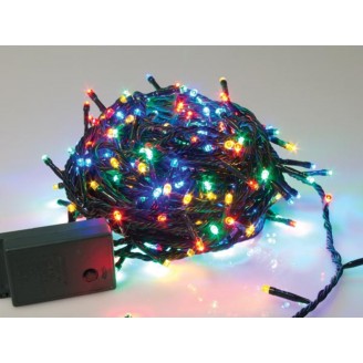 Maxilight LED - 20 m - 300 meerkleurige lampen - groene draad