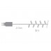 Maxilight LED - 8 m - 120 witte lampen - groene draad