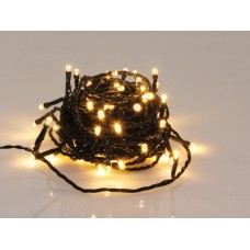 Maxilight LED - 8 m - 120 warm witte lampen - groene draad