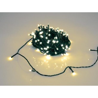 Novalight LED - 24 m - 160 warm witte lampen - groene draad