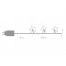Novastarlight LED - 10 m - 40 warm witte sterren - transparant draad