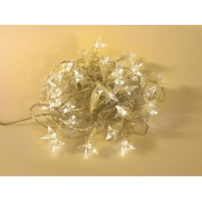 Novastarlight LED - 10 m - 40 warm witte sterren - transparant draad