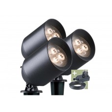 Ludeco - Stig - spot - set (3 st.) - 12 V - 150 lm - 1.5 W - warmwit