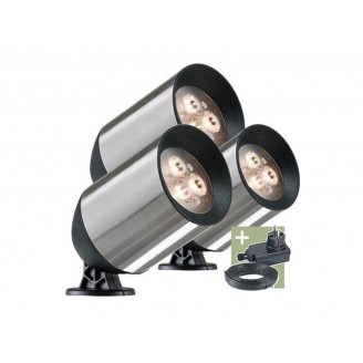 Ludeco - Fenor - spot - set (3 st.) - 12 V - 150 lm - 1.5 W - warmwit