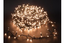 Shimmerlight LED - 34 m - 1500 arizona witte lampen - groene draad - modulator - 24 V