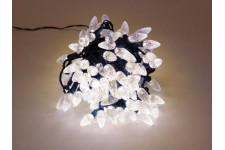 Strawberry Light LED - 12 m - 120 warm witte lampjes - groene draad - 24 V Strawberry Light LED - 12 m - 120 warm witte lampjes - groene draad - 24 V