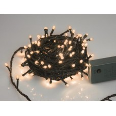 Sparkle Light LED - 12 m - 160 arizona witte lampen - groene draad - modulator