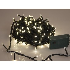 Sparkle Light LED - 16 m - 240 warm witte lampen - groene draad - modulator