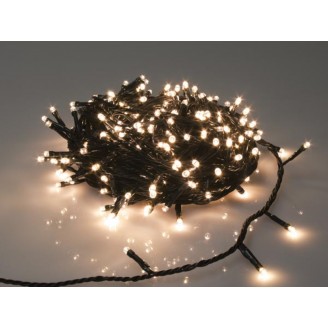 Sparkle Light LED - 20 m - 300 arizona witte lampen - groene draad - modulator