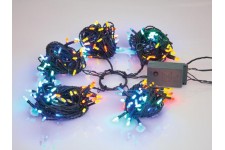 Speed Light LED - 220 leds - veelkleurig - groene kabel - modulator - 24 V (voor bomen tot 180 cm)