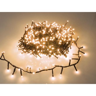Straightlight LED - 16 m - 750 arizona witte lampen - groene draad
