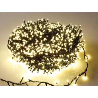 Straightlight LED - 34 m - 1500 warm witte lampen - groene draad
