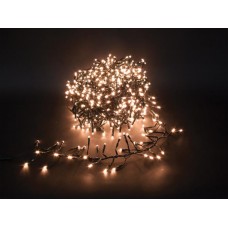Twistlight LED - 12 m - 1020 arizona witte lampen - zwart draad - 31V