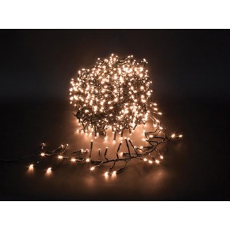 Twistlight LED - 18 m - 1530 arizona witte lampen - zwart draad - 31V