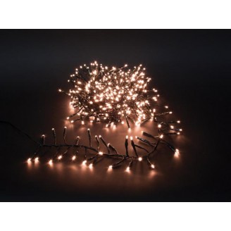 Twistlight LED - 6 m - 510 arizona witte lampen - zwart draad - 31V