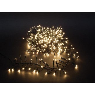 Twistlight LED - 6 m - 510 warm witte lampen - zwart draad - 31V