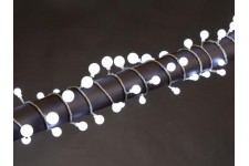 AURA LED - 6 m - 90 bolletjes - wit - transparante kabel - modulator - 24 V AURA LED - 6 m - 90 bolletjes - wit - transparante kabel - modulator - 24 V