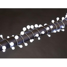 AURA LED - 6 m - 90 bolletjes - wit - transparante kabel - modulator - 24 V