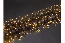 KUMA LED - 12 m - 1020 leds - warmwit - zwarte kabel - modulator - 31 V