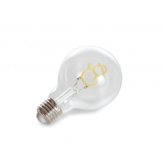 Deco bulb - ledlamp - filament (goudkleurig) in de vorm van een sneeuwman - E27