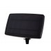 Solar LED - 15 m - 15 warmwitte lampen - zwarte draad
