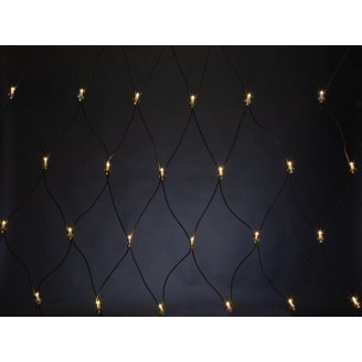 SUBRA LED - Subra extension - 2 x 2 m - 144 leds - warmwit - zwarte kabel - 230 V