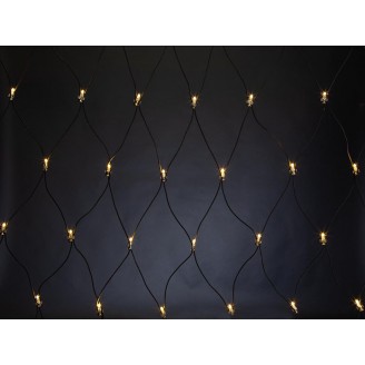 SUBRA LED - Subra start - 2 x 2 m - 144 leds - warmwit - zwarte kabel - 230 V