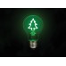 Deco bulb -  ledlamp - filament (groen) in de vorm van een boom - E27