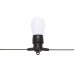 TUYA LED - 15 m - 15 witte lampen - zwarte draad - smart