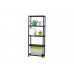 Opbergrek - 60 x 30 x 181 cm - 5 legplanken