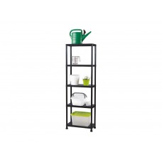 Opbergrek - 80 x 30 x 181 cm - 5 legplanken