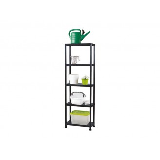 Opbergrek - 80 x 30 x 181 cm - 5 legplanken